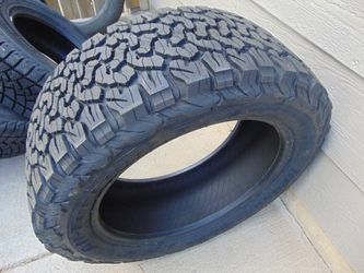 4 New LT 35 12.50 22 BFGoodrich All Terrain T/A KO2 Tires 10PLY Date 2024 & 2025