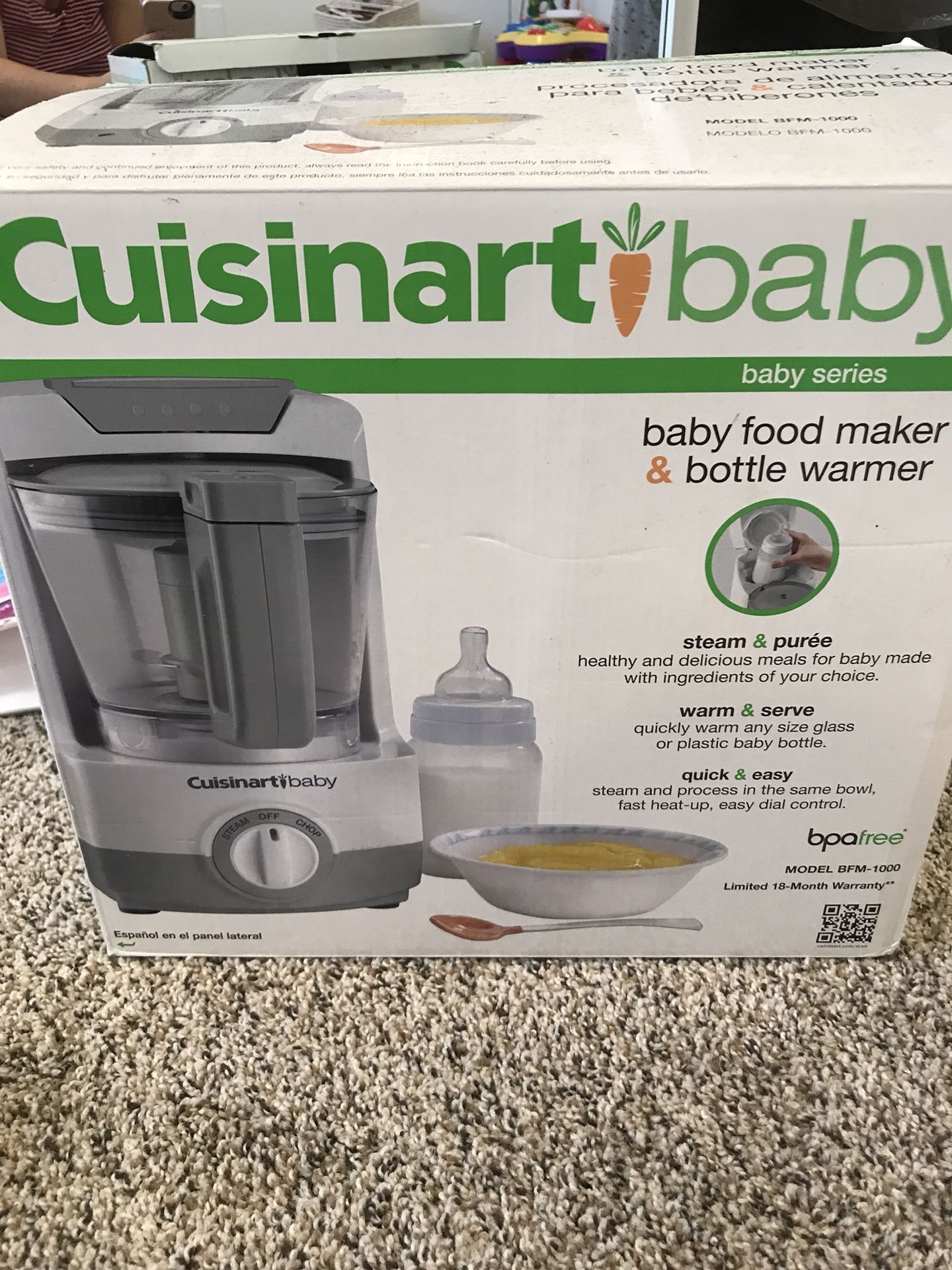 Cuisinart Baby Food Maker And Bottle Warmer Instructions ppgbbe