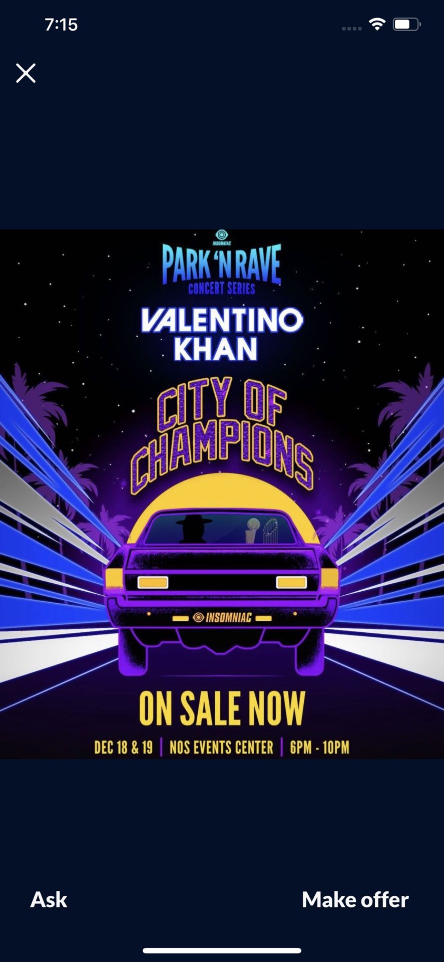 Valentino Khan Parknrave Friday Pink Sec