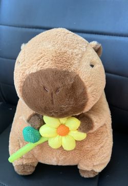 Capybara Backpack Plush Bags