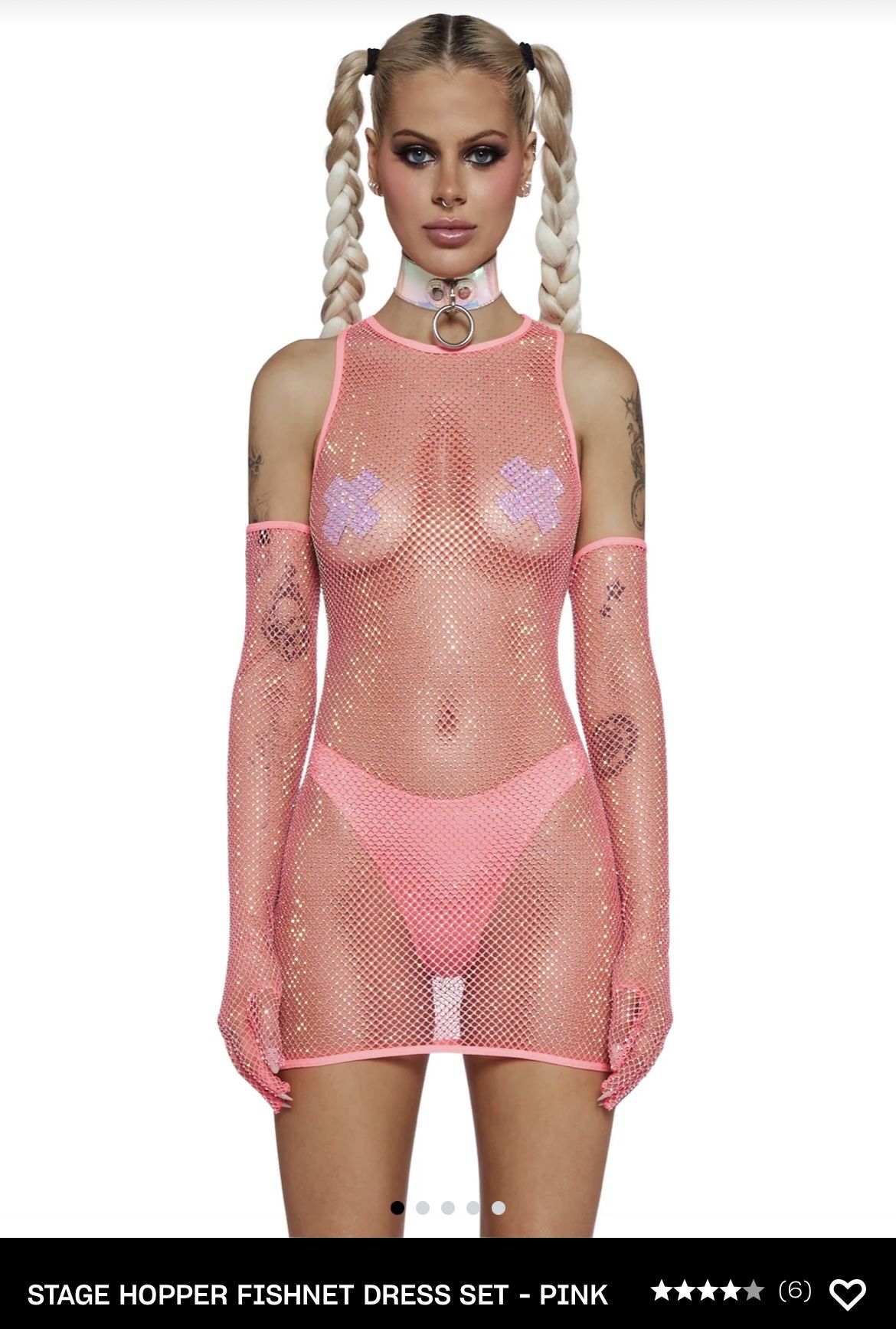 Festival Fishnet Dress