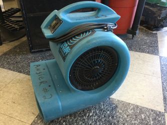 DRIEAZ TURBO DRYER AIR MOVER BLOWER FLOOR CARPET FAN PAINT DRYWALL INDUSTRIAL