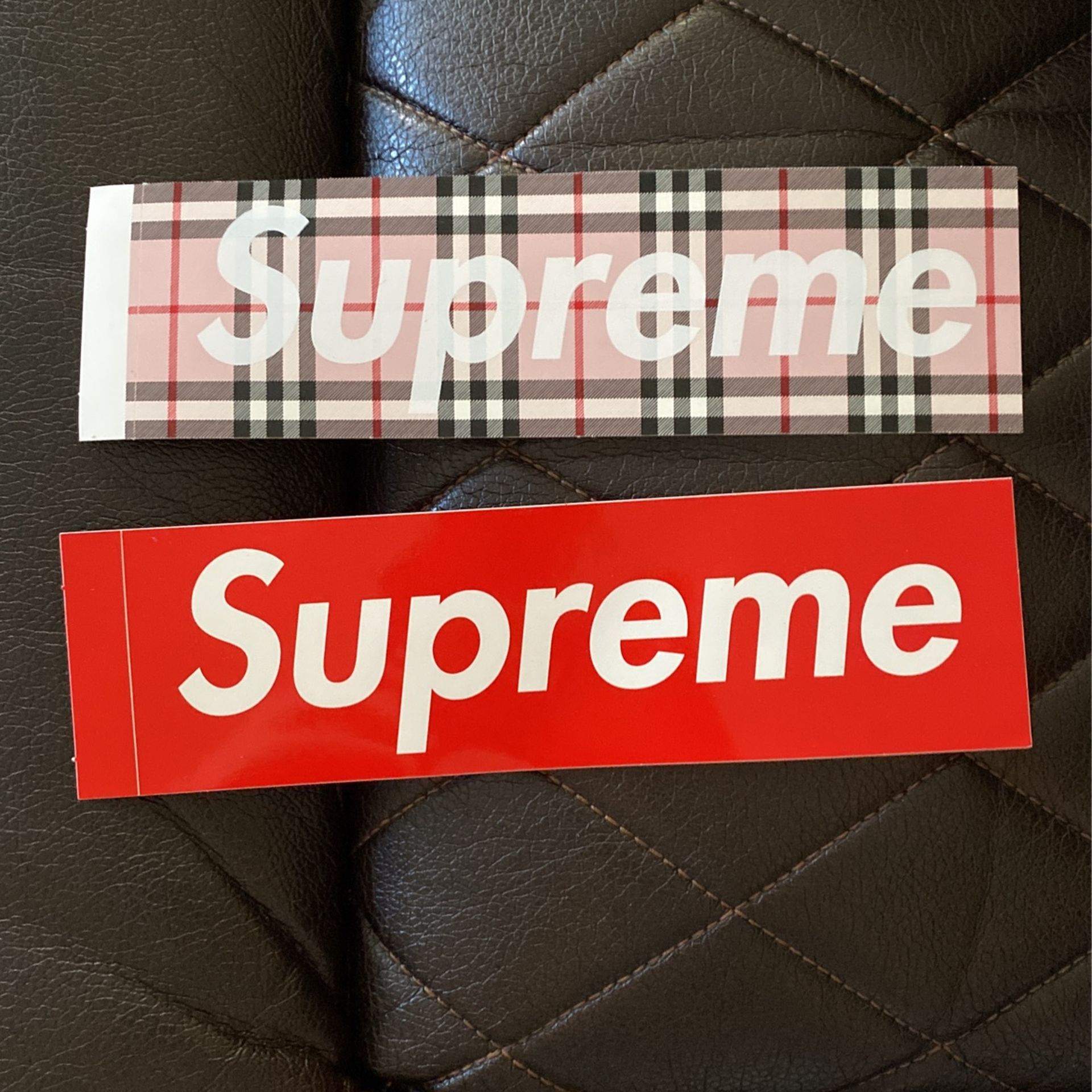 Authentic supreme Stickers 