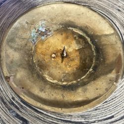 Small Solid Brass Candle 🕯️ Holder 