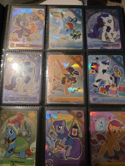 My little pony trading cards