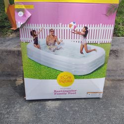 Rectangular Family Blow Up Pool