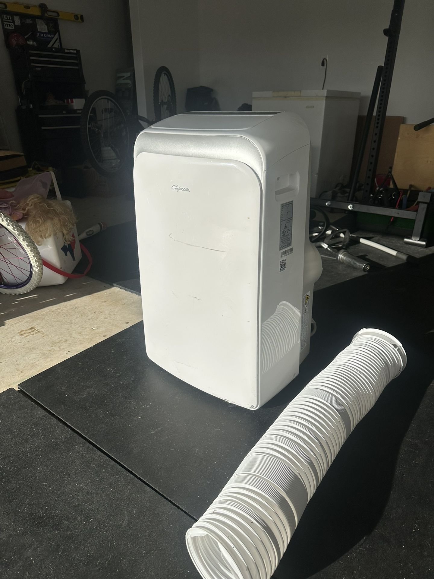 Portable Single Pipe Air Conditioner with Remote