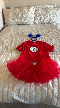 Thing 2 Halloween Costume Set