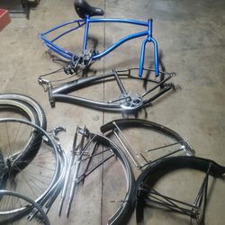 Cruiser Frames With PEDALS, Fenders,seat,