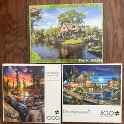 Set Of Three Puzzles