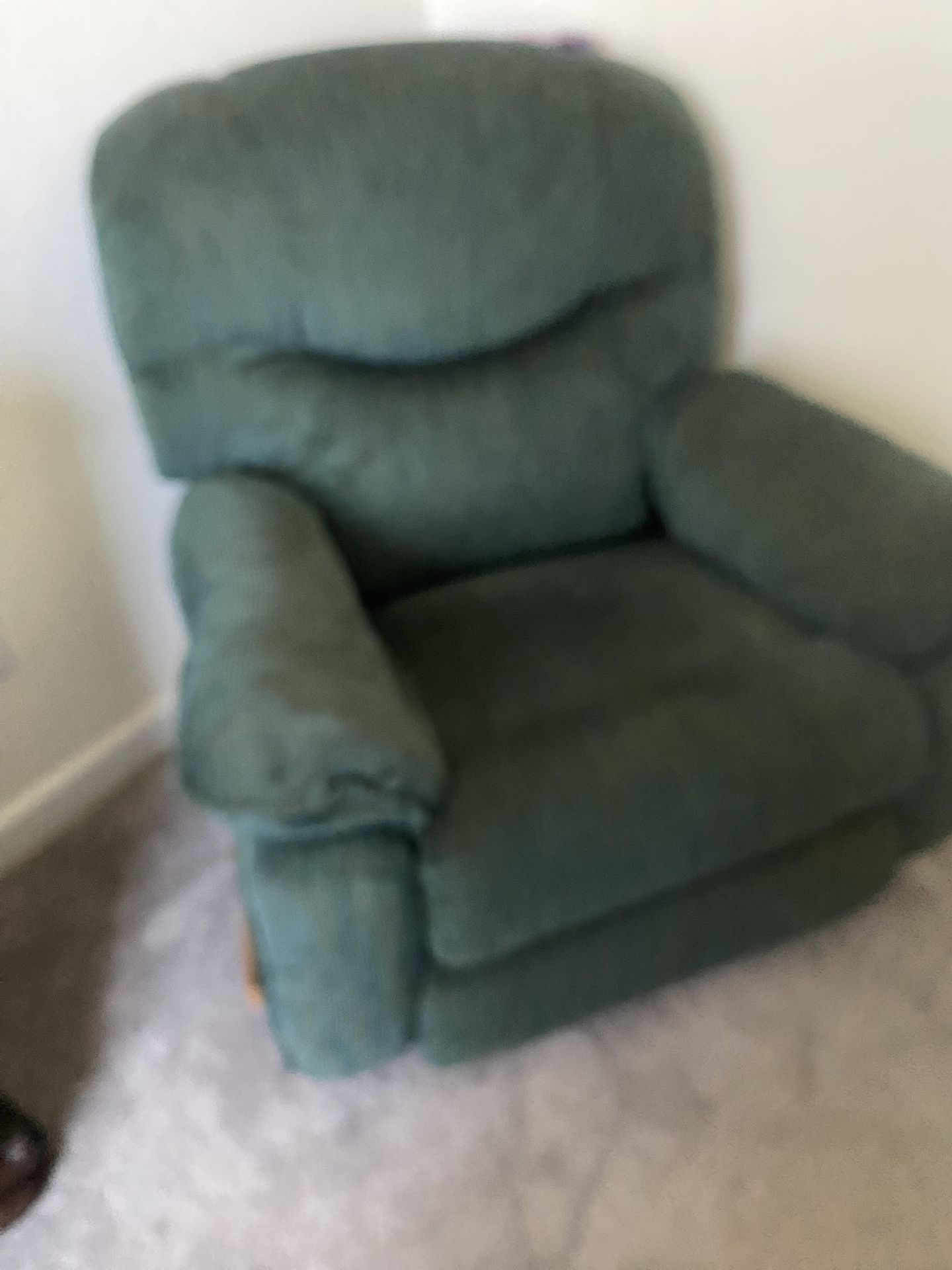 Big Boy, Lazy Boy, Recliner Chair, Hunter Green