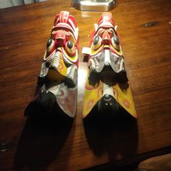 Indian Art Work, Sell As Pair 