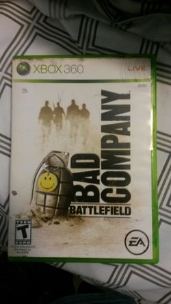 Bad company game for xbox 360