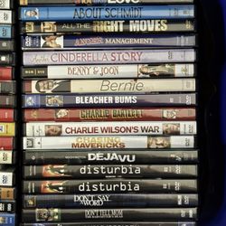 DVD’s ($2 each)