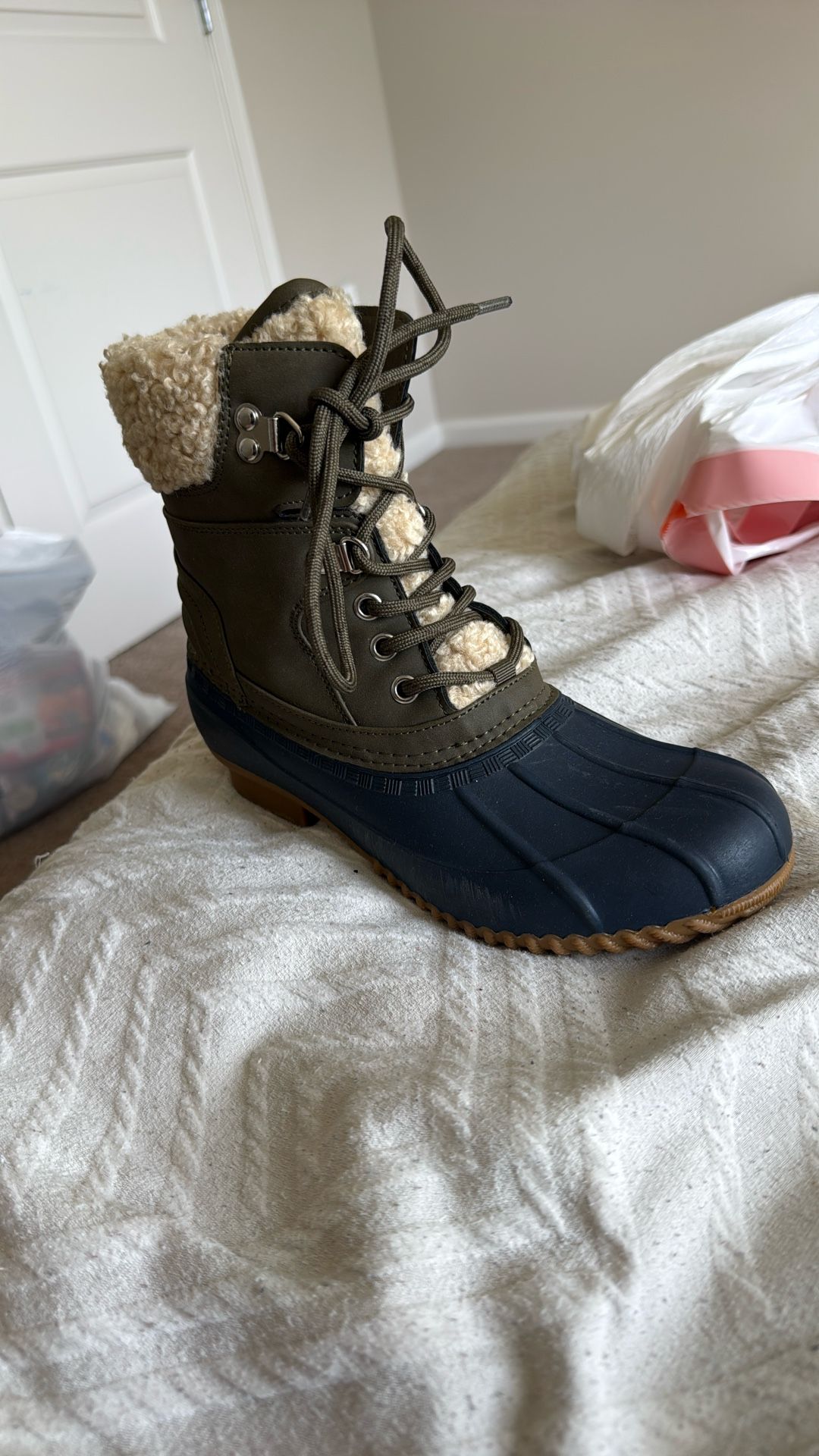 Furry Snow Boots
