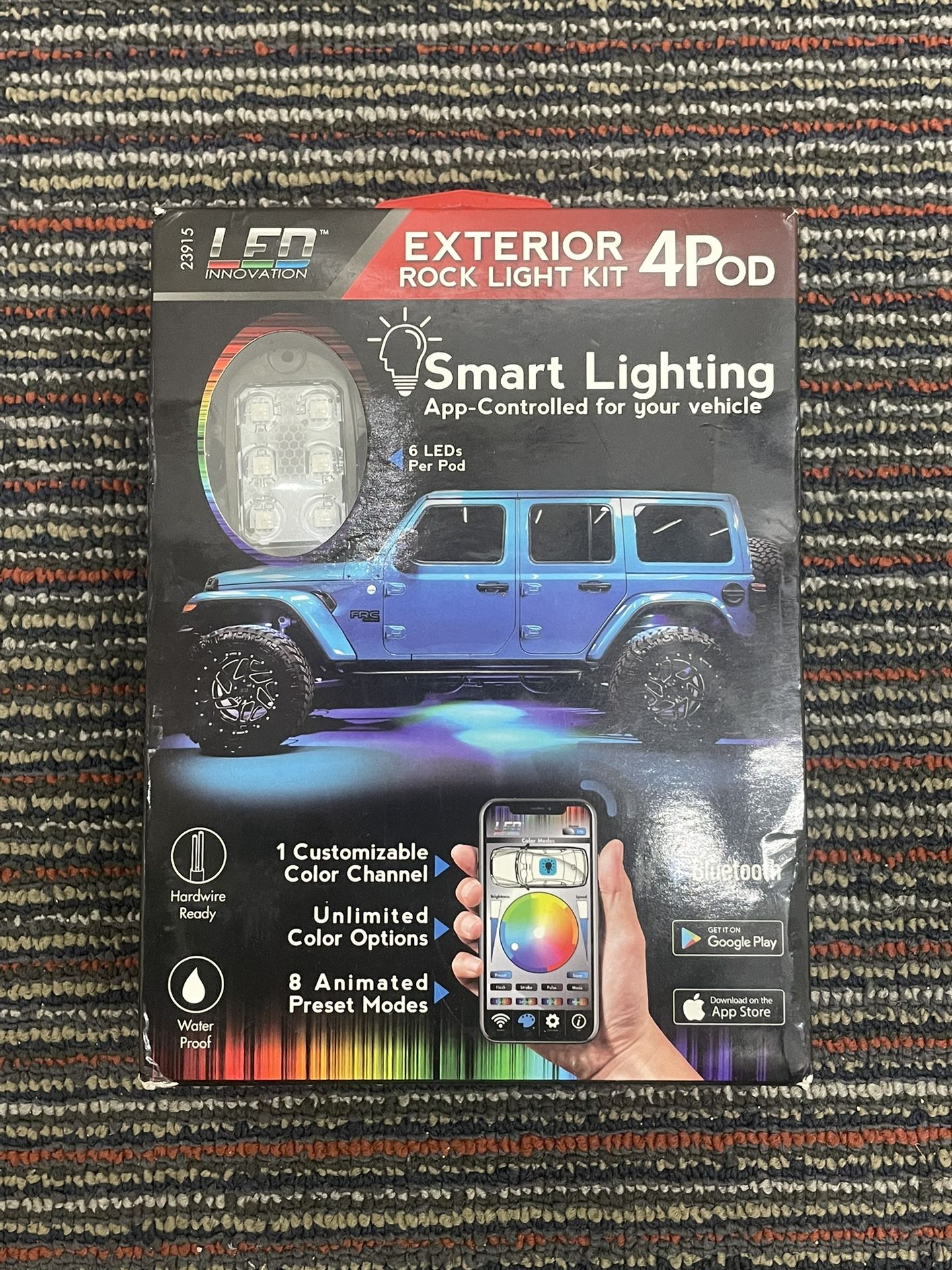 LED Innovation EXTERIOR 4POD ROCK LIGHT KIT smart Lighting