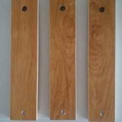 3 Pieces of Wood 13" Long 3" Wide 0.5" Tall Particle Board Arts & Crafts   