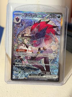 Pokemon Ascended Heroes N’s Zoroark ex 286/217