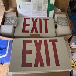 Emergency Exit Signs