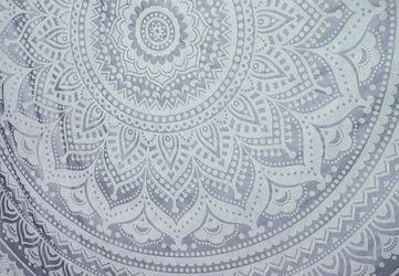 Bohemian Hippie Metallic Shine Wall Tapestry Thumbnail