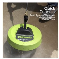 GREENWORKS Universal Rotating Surface Cleaner for Pressure Washer (NEW)