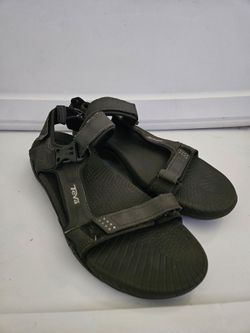 Teva Men's 12 Hiking Sandals Olive Green Strap