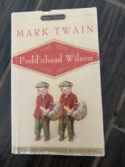 Pudd’nhead Wilson By Mark Twain