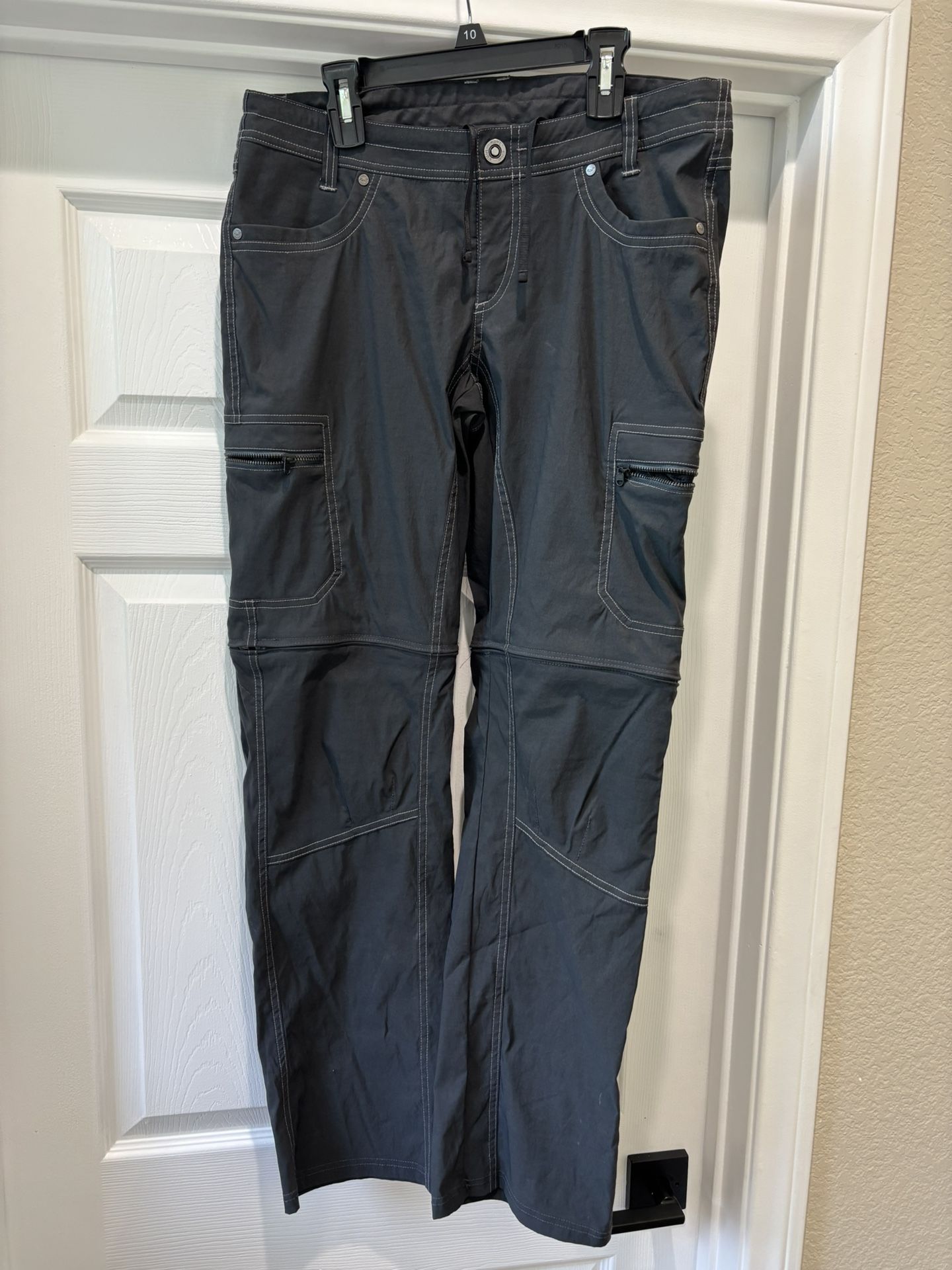 Kuhl Women’s Hiking Pants - Charcoal Grey - Size 8 Regular - $40