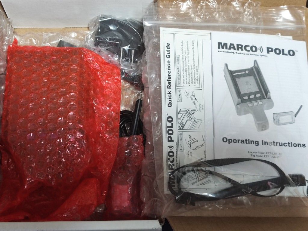 NEW Marco Polo Tracking System RC Model Recovery System (For Dogs & Cats 5lbs+)