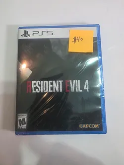 Resident Evil 4 Remake PlayStation 5 PS5 Video Game Capcom