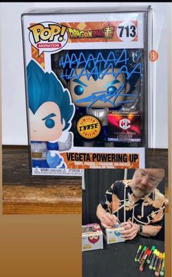 Vegeta Chase 713  autographed