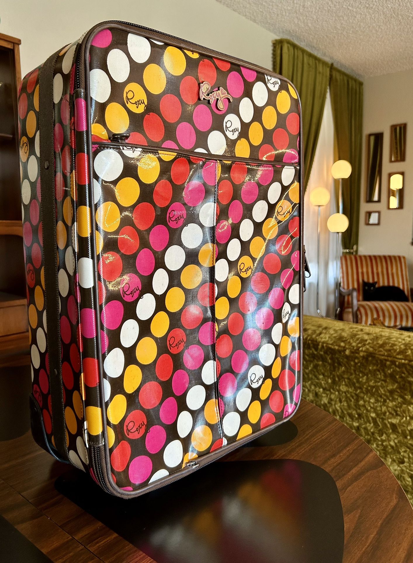 90’s/Y2K Vintage Carry On Luggage By Roxy