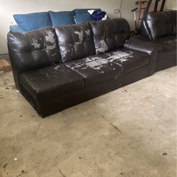 Leather Couches 