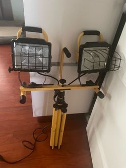 Outdoor rated dual head work light
