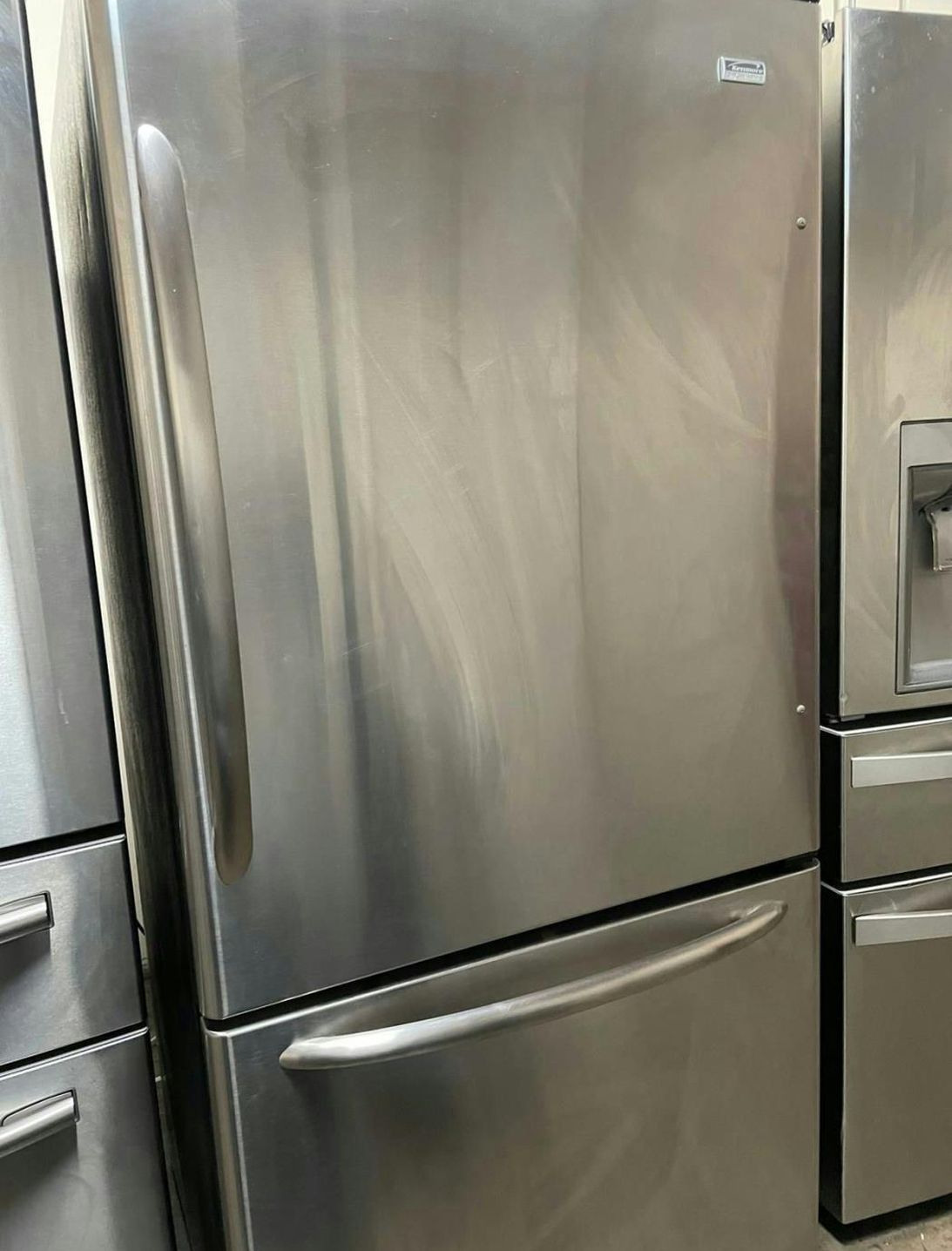 Kenmore Bottom Freezer Stainless Steel Refrigerator