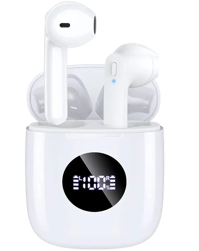 Bluetooth Headphones. Wireless Earbuds with Wireless Charging Case. Gift. Brand new