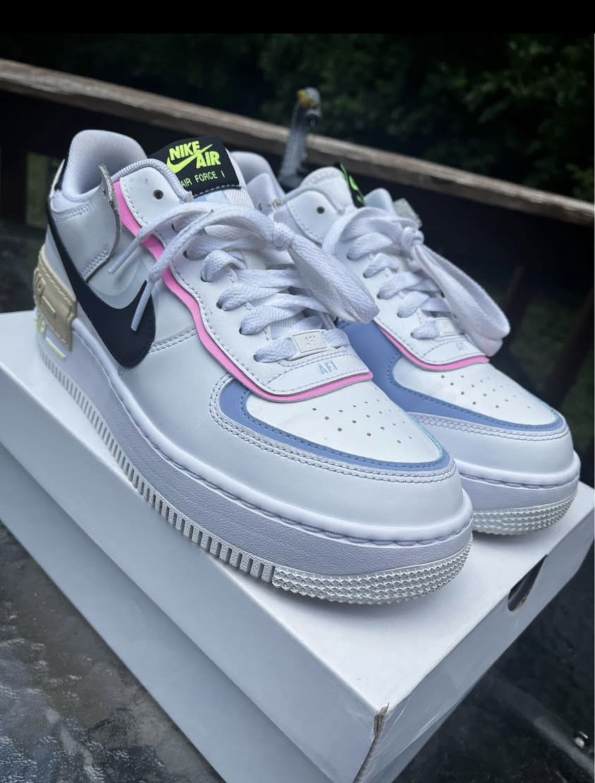 COLORED NIKE FORCES