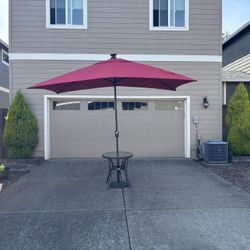 Umbrella, Table, and Weighted Base Set