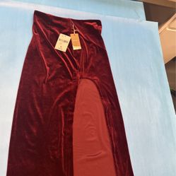 Forever 21 Velvet Skirt