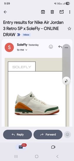 Solefly 3s 🔥 size 13