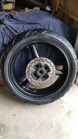 Kawi 06 ZX6 wheel