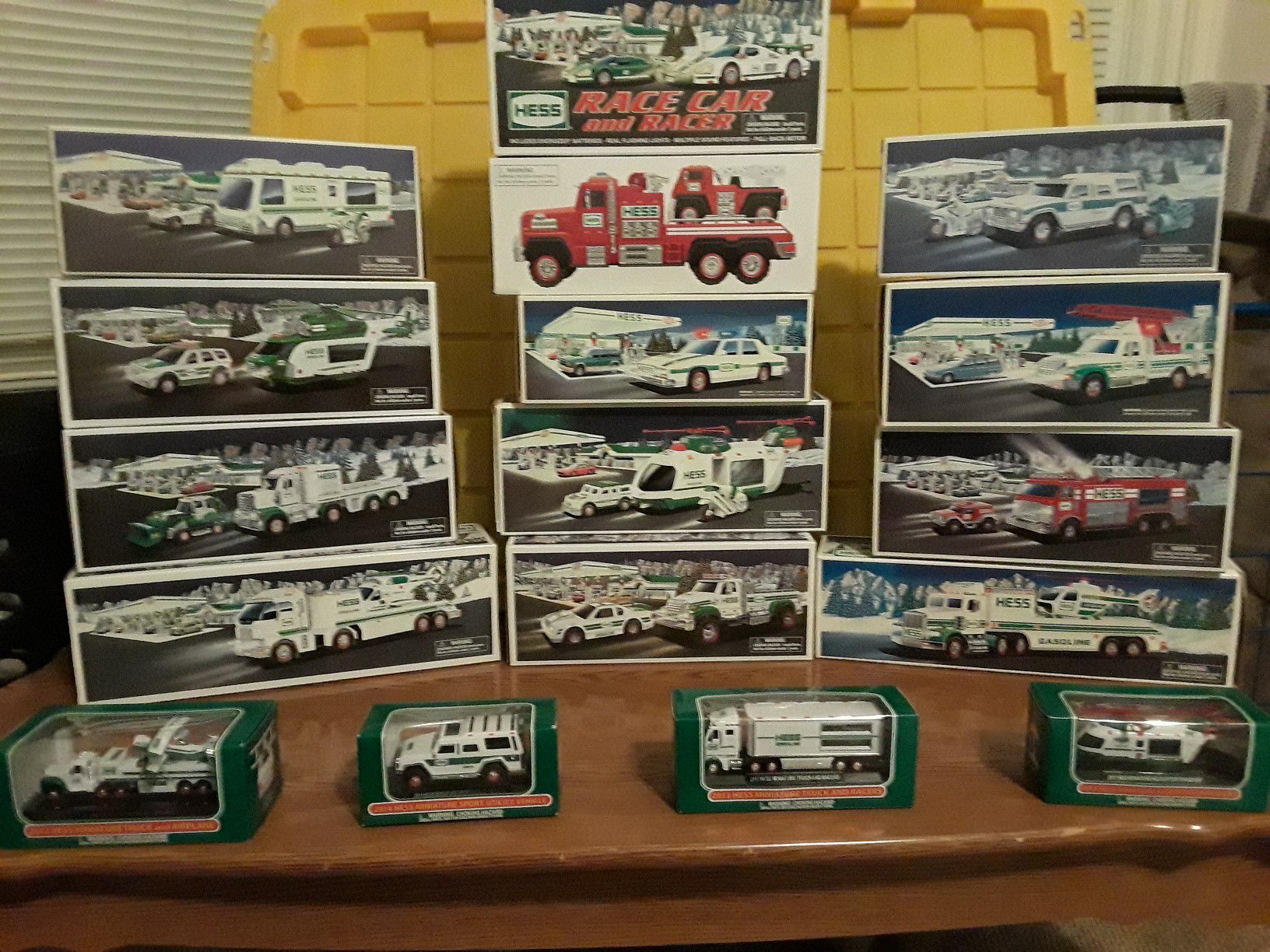 Hess collectible toy trucks
