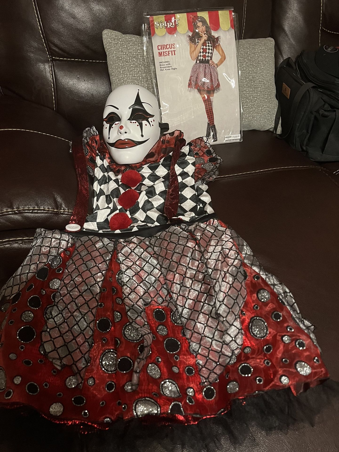 Circus Misfit Joker Costume