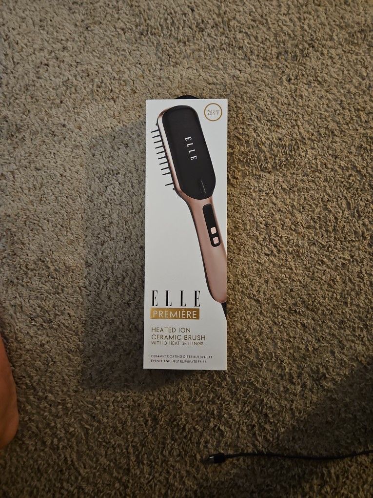 Elle straightener brush reviews online