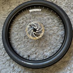 Nimbus Specialized 24” Tire With Rim And Brake Pad