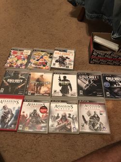 PS3 Games (pick them 5-10 each)