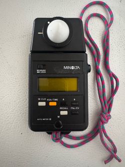 Minolta Auto Meter III Incident Light Meter