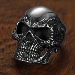 Skull Ring - (Gothic)