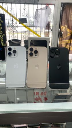 16 pro max 256gb unlock!! Financing available!!
