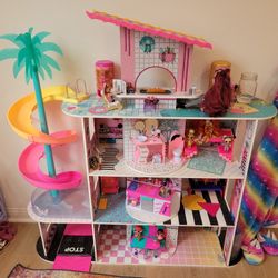 LOL DOLL HOUSE $105!